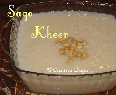 sago/sabudana kheer sago/sabudana kheer