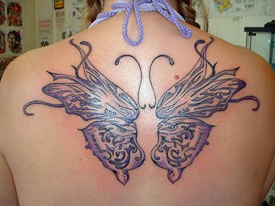 Beautiful butterfly tattoo