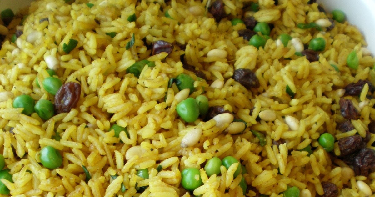 My Life As "Chef Erik" Moroccan Basmati Pilaf