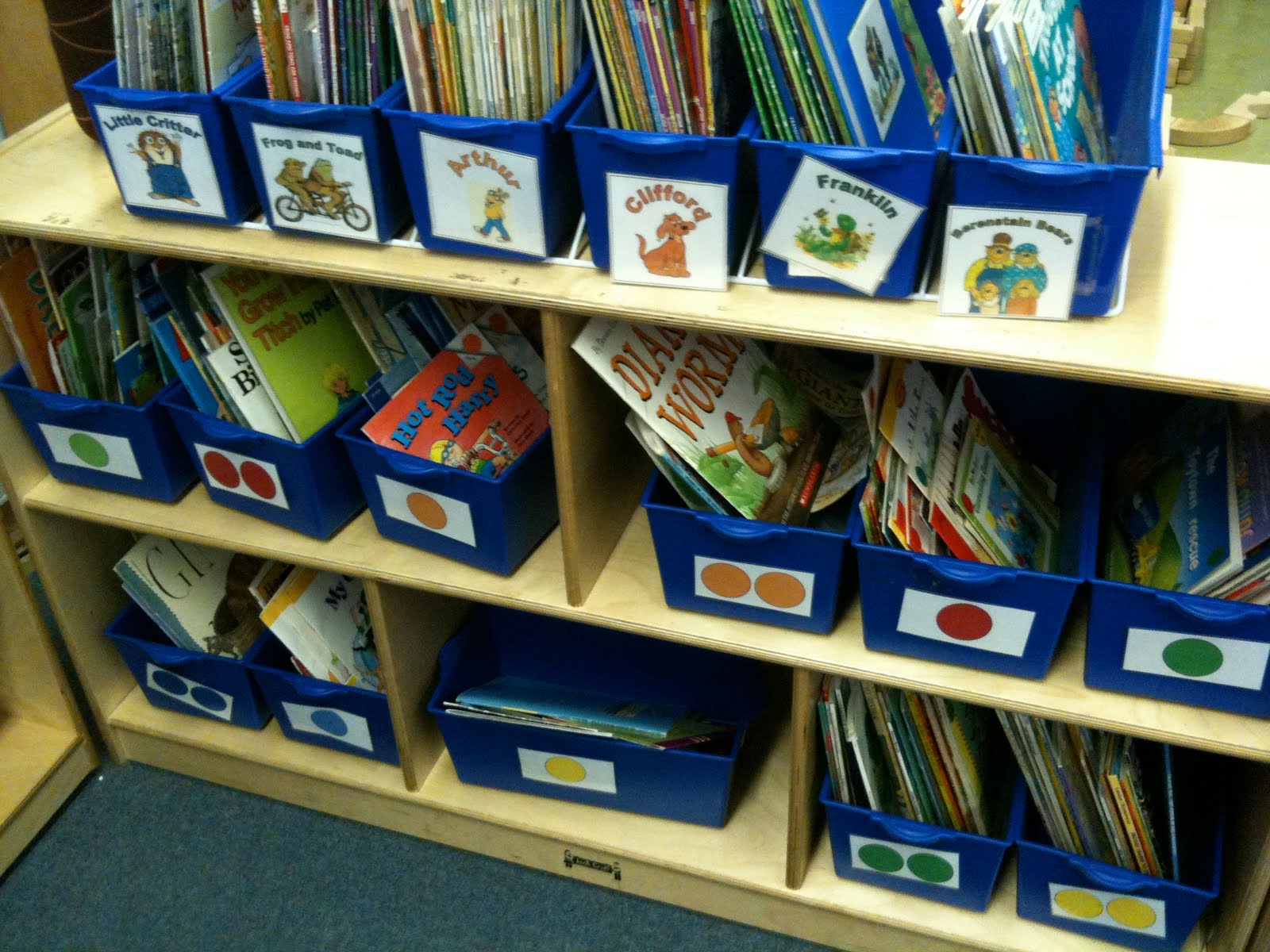 Read. Write. Play. Classroom Library Photos