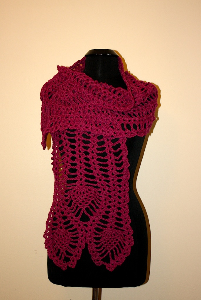 Free Crochet Pattern 90689AD Simple Crochet Shrug : Lion Brand