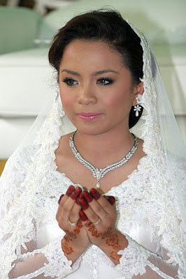 Gambar Wedding Darling Nasreen Ngasri Kahwin