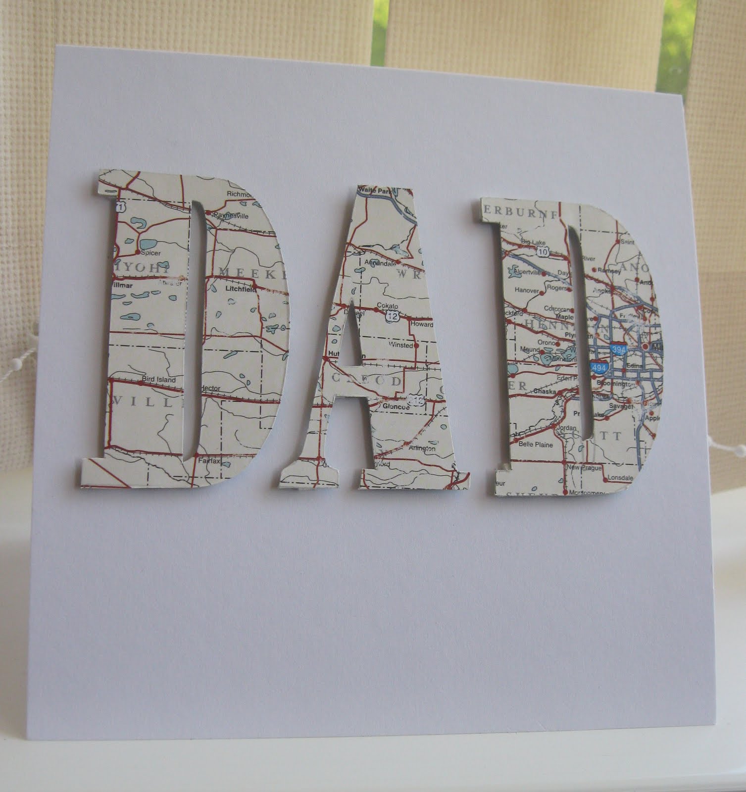 Handmade By Rebecca: Happy Birthday Dad