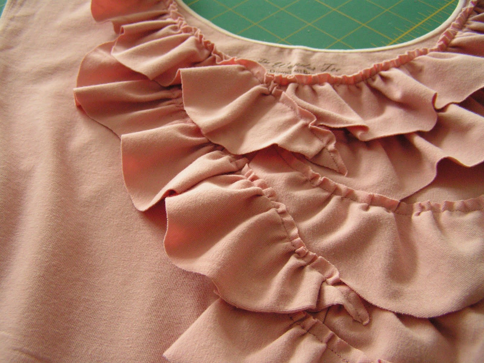 Tea Rose Home Tutorial Ruffle Shirt 2