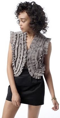 Frill Vest Top