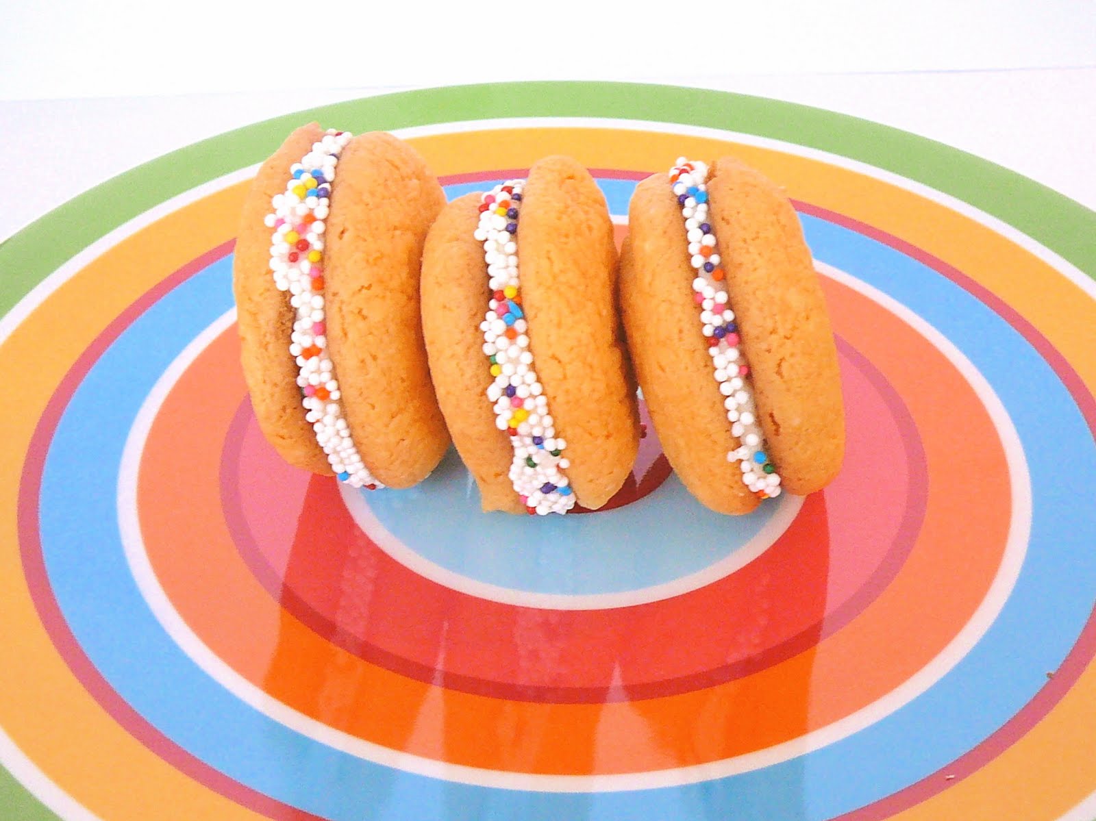 Baked Perfection Creamsicle Sandwich Cookies