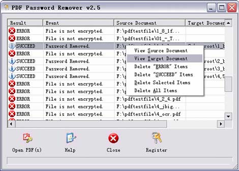 PDF Password Remover 3.0