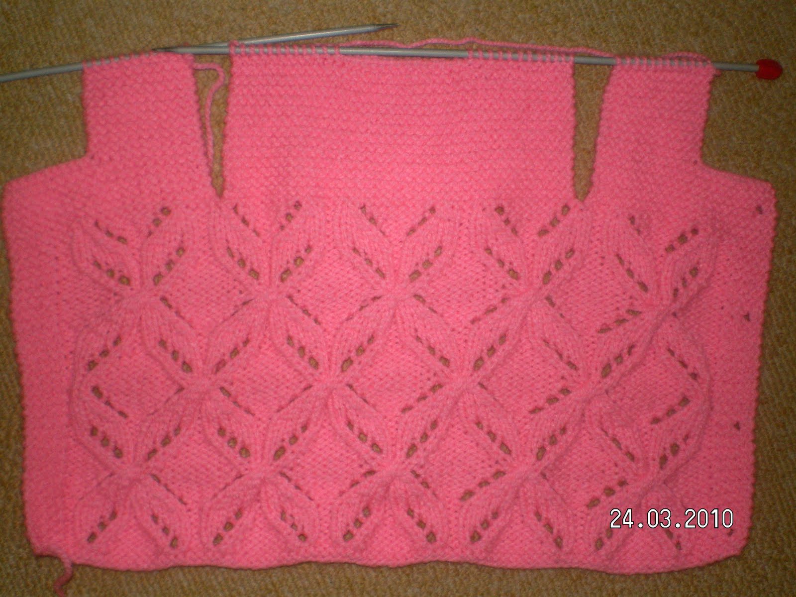 HANIMEFENDİ kolay bebek yeleği, belden başlamalı, alttan