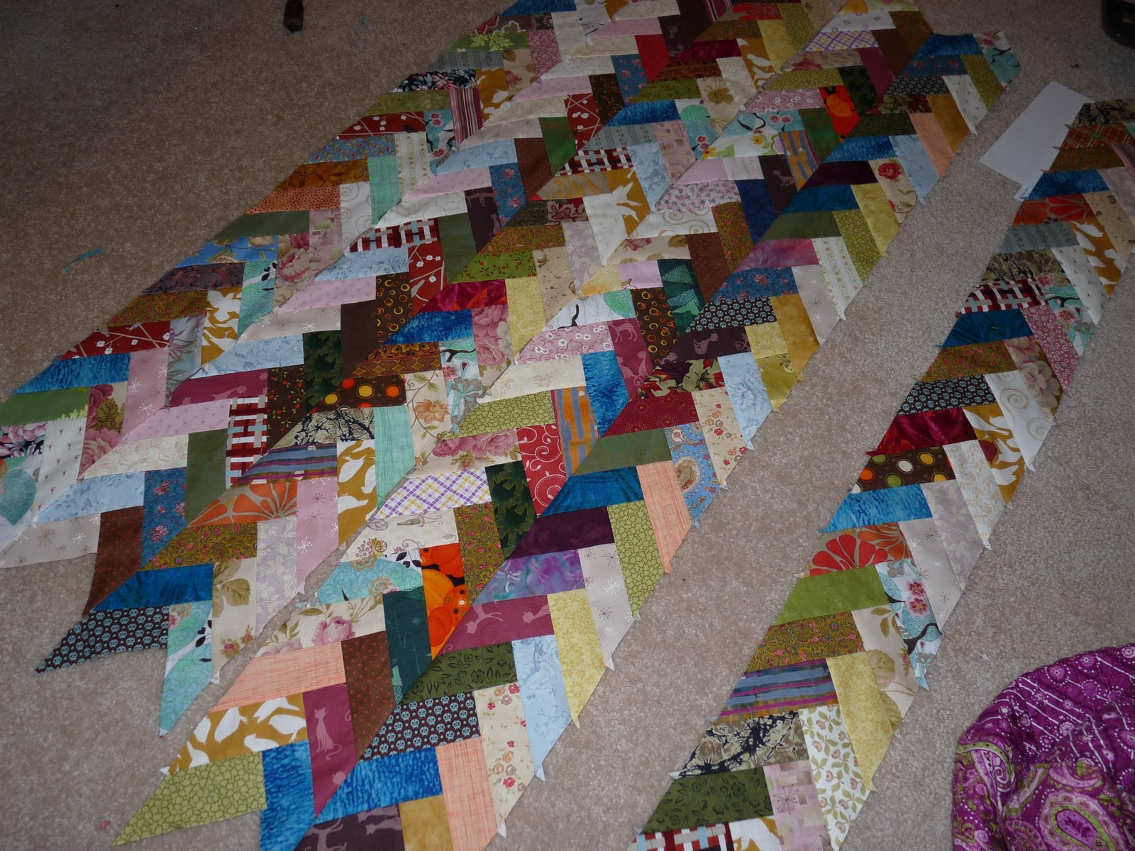 Feeling Simply Quilty Making scrap quilts is like seeing old friends again.
