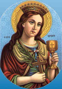 VIRGEN SANTA BARBARA virgen santa barbara: