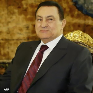 مبارك قد يتنحي +مبارك