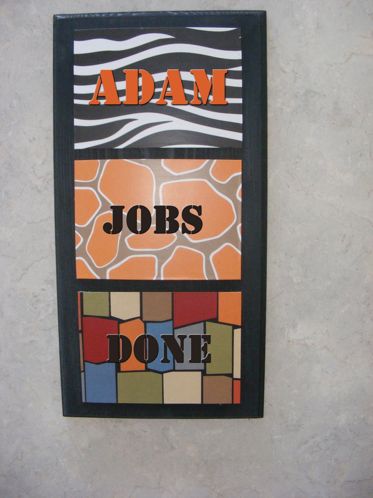 Job Charts How to Make a Job Chart