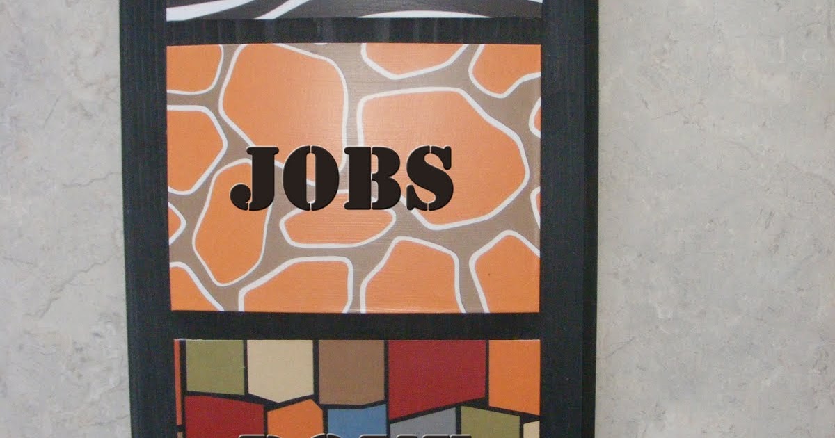 Job Charts How to Make a Job Chart