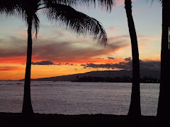 Sunset in Hawaii