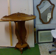 Furniture to be transformed...the idea is a text that relates to "if you could speak to the gods".