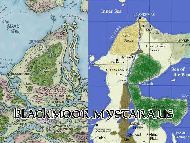 Blackmoor Map