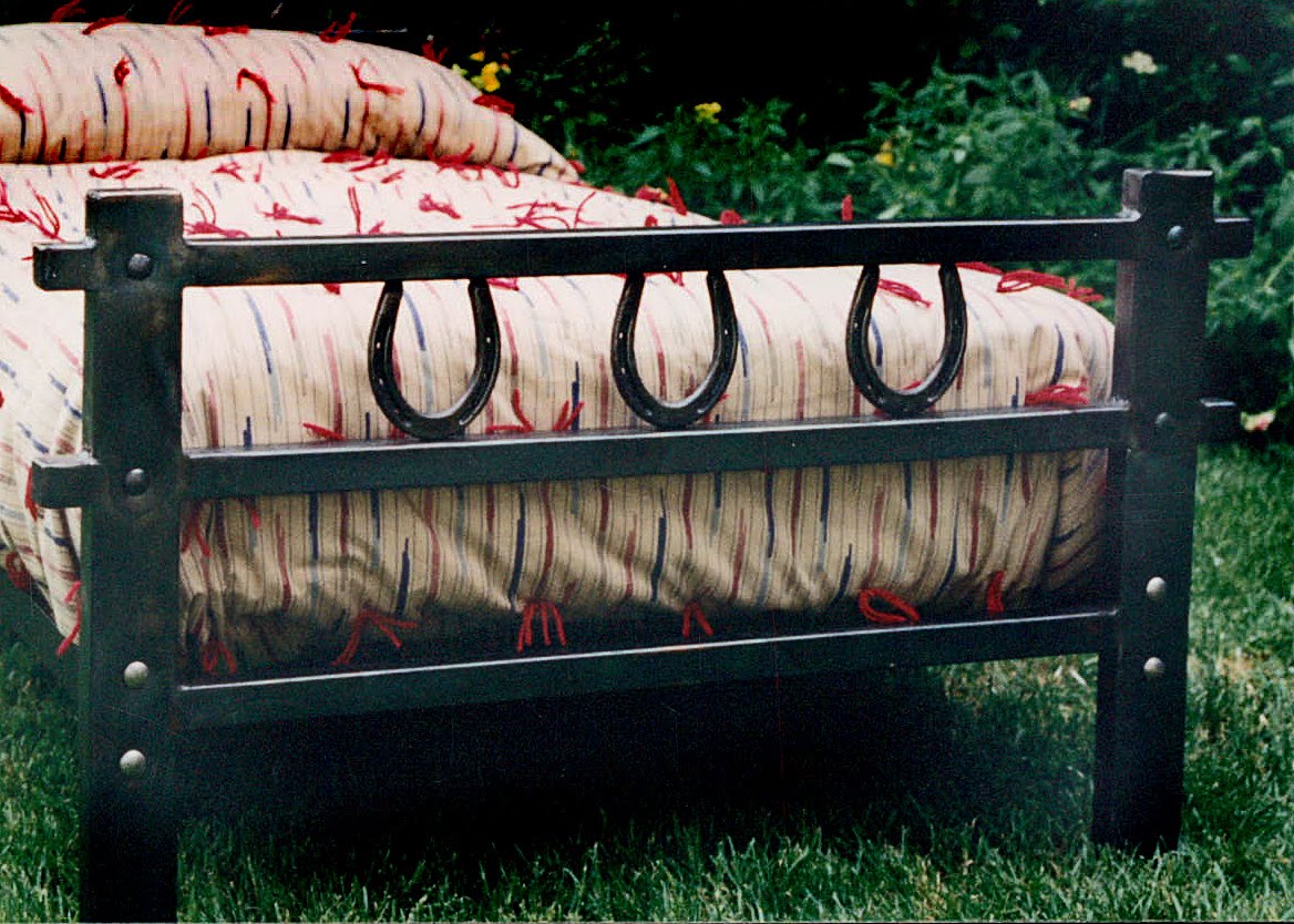 Reeds Blacksmith Shop Horseshoe Bed
