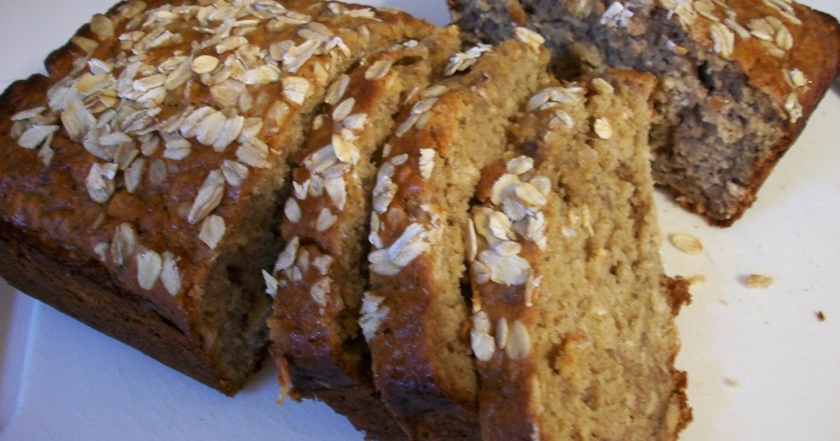 Cook with Sara Banana Oat Bread