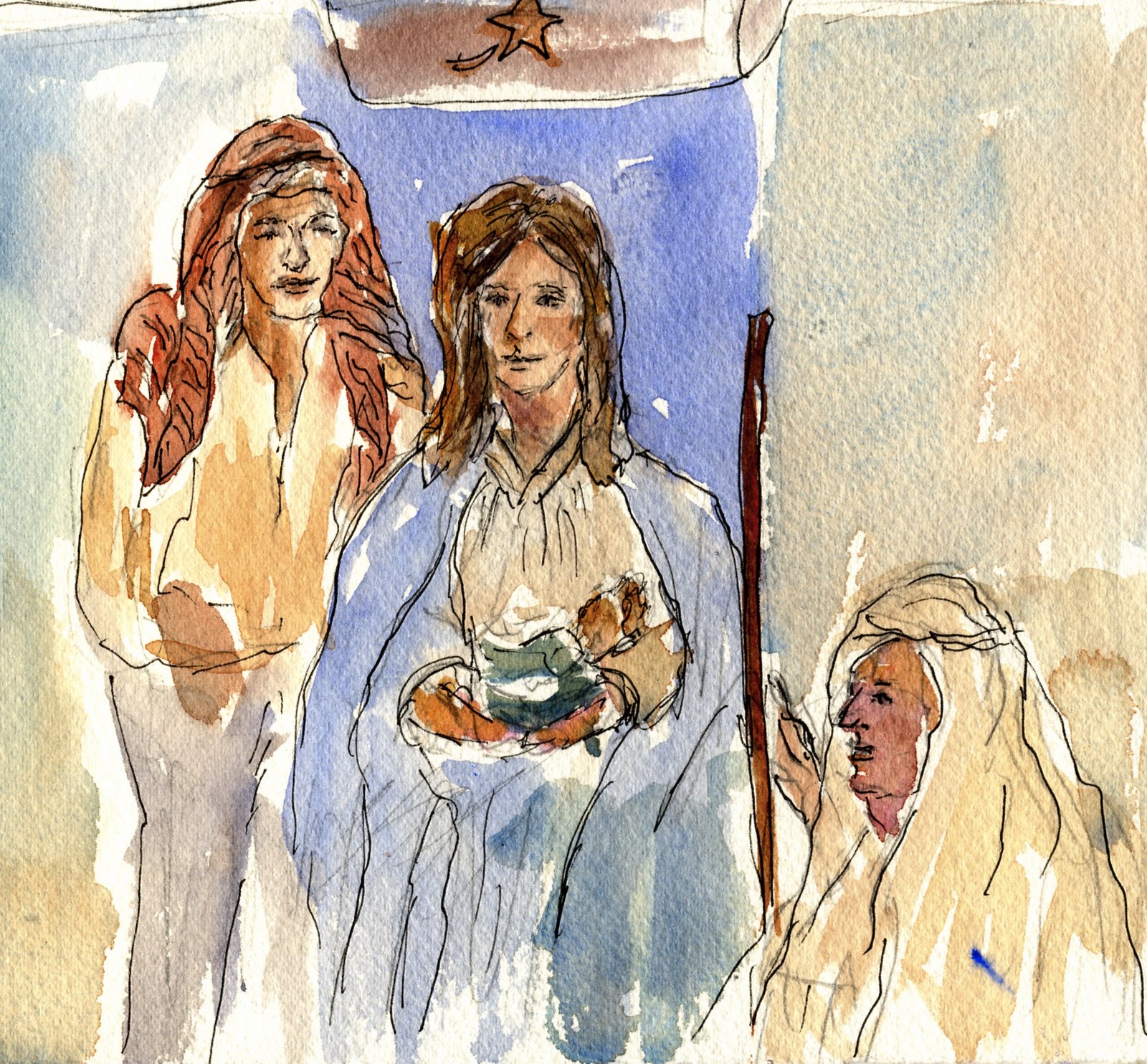 Nativity pat brookes Pat Brookes: Senior Thrift & Christmas Nativity