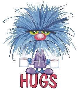 Hugs given, are hugs shared.