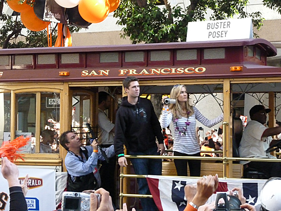 Buster Posey San Francisco Giants World Series parade