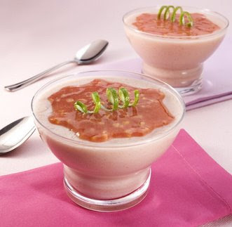 Mousse de goiaba diet cozinha, Mousse, sobremesa, goiaba diet, saúde, dieta,