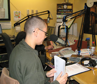 In the WGDR studio