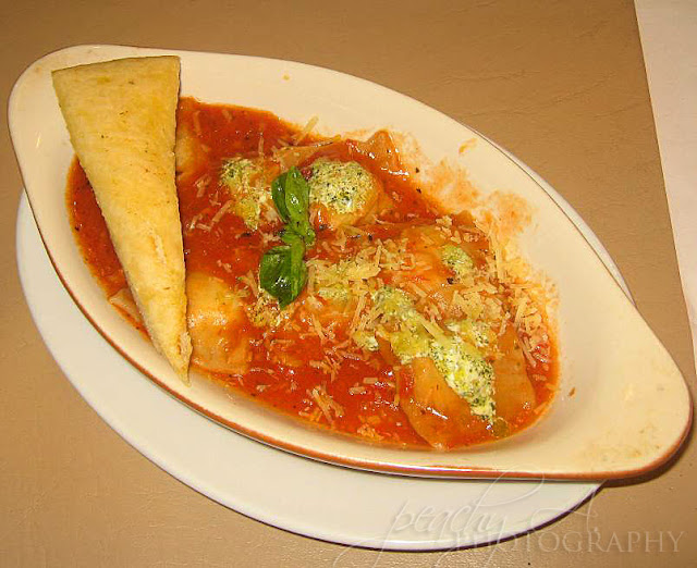 blowing peachkisses... Pasta Perfetto by Pizza Hut