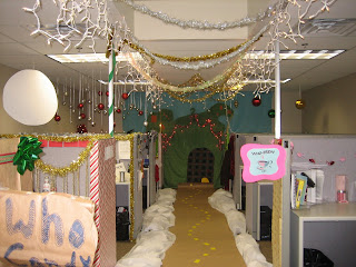 The Ivesons: Christmas Office Decorating Contest
