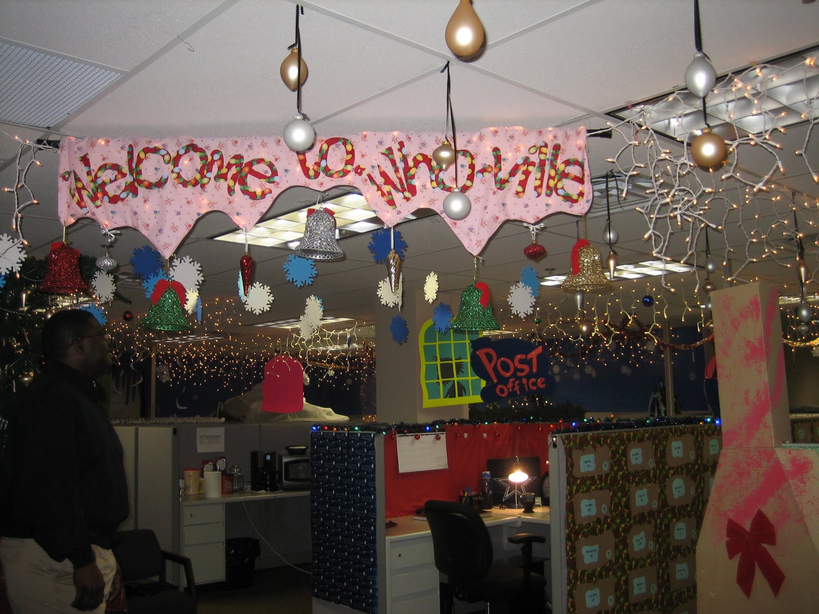 The Ivesons Christmas Office Decorating Contest