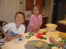 A Holiday tradition of ours is we go to Nannies & Poppies house and decorate sugar cookies.