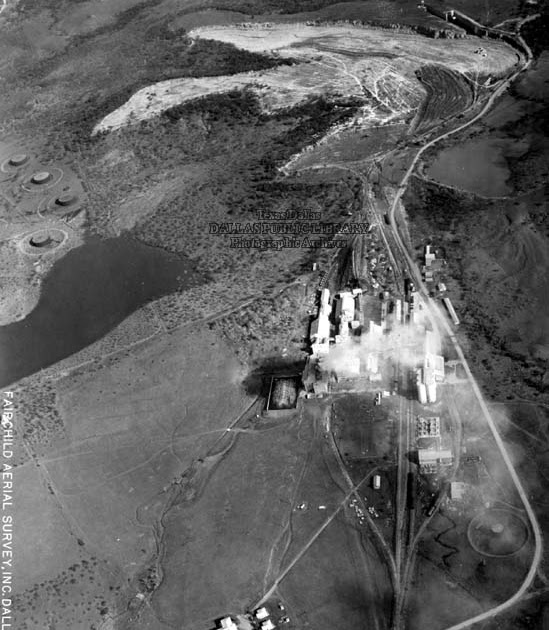 La Reunion History Cement City Aerial Photo
