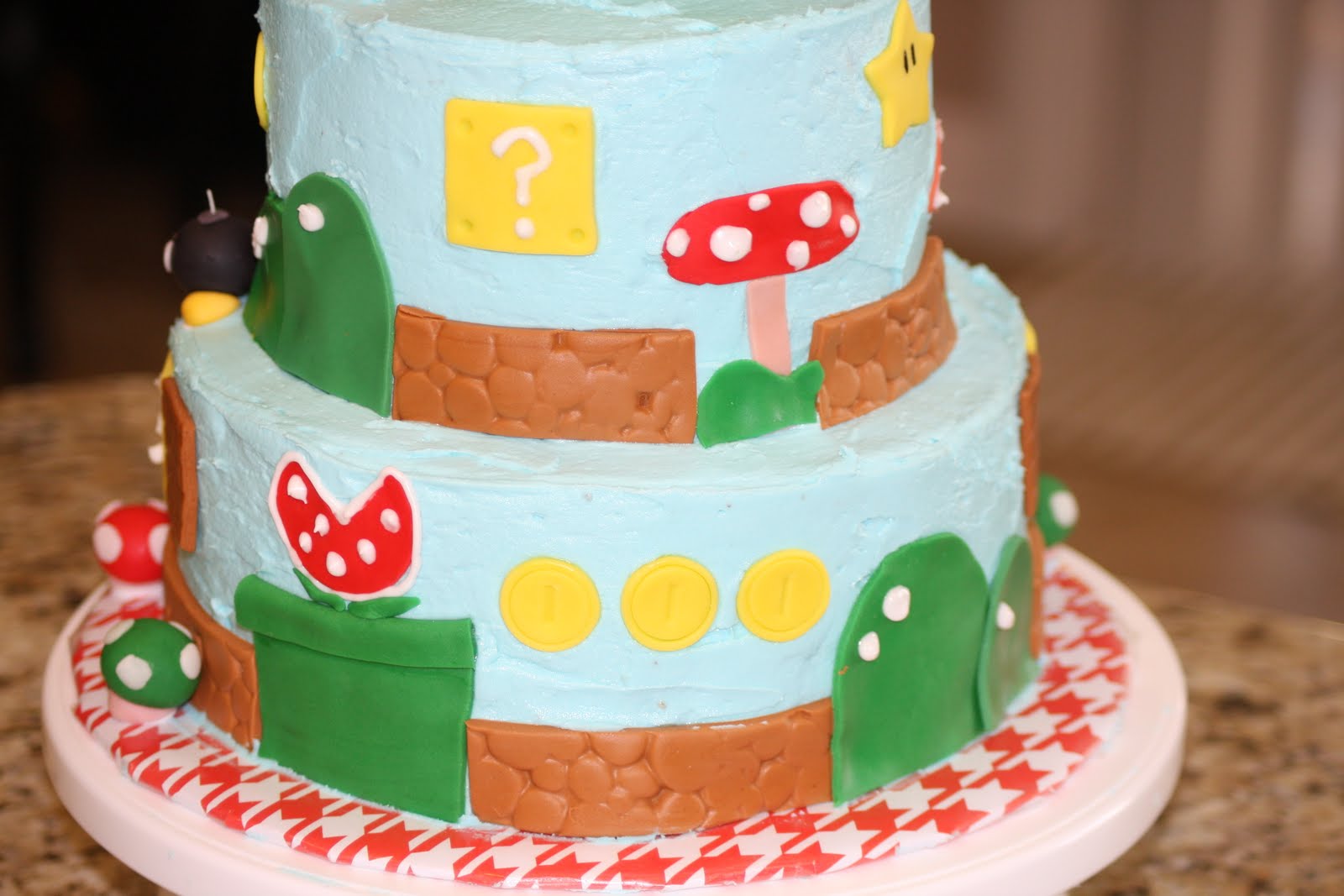 Monkeys In My Bed: Super Mario Cake