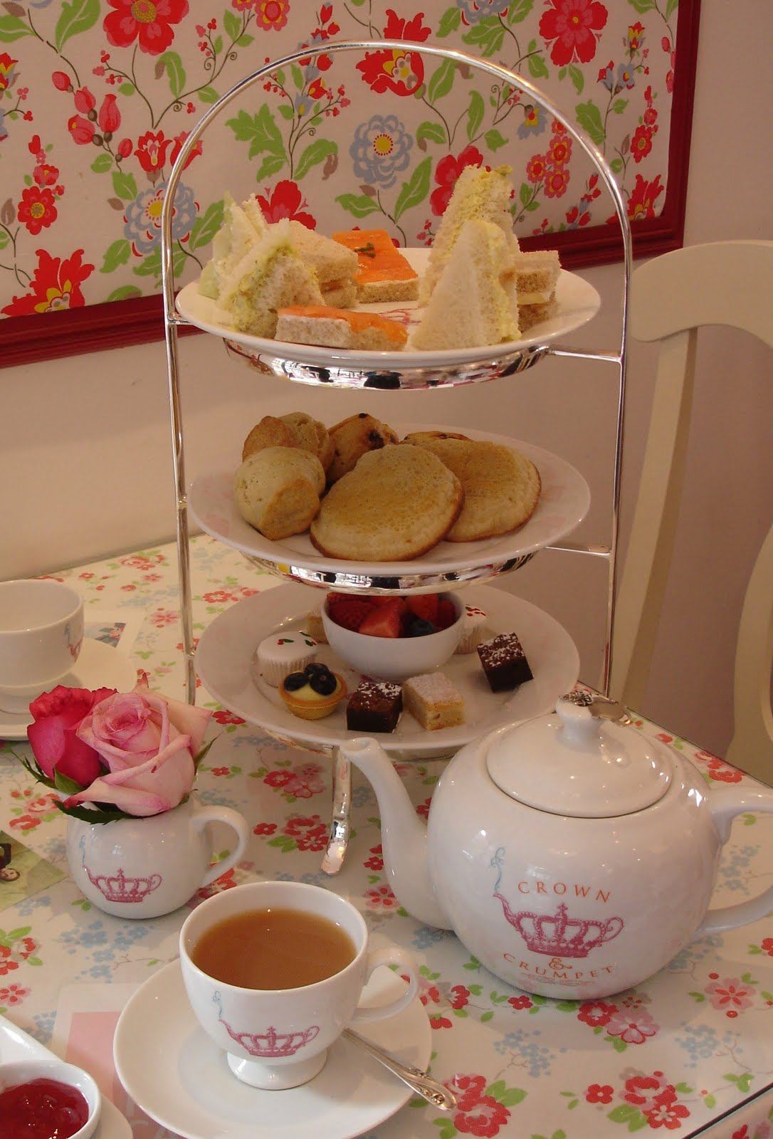 Savouring the Seasons Crown & Crumpet Tea Room