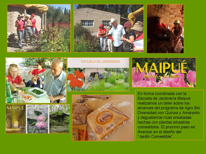 El Jardìn Comestible. Juntos con Maipue