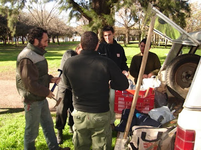 Hallazgo de restos fósiles en Virrey del Pino Hallazgo de restos fósiles en Virrey del Pino
