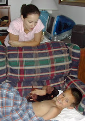 Trey's bed at Gramma's