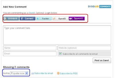 Disqus comments layout opyions