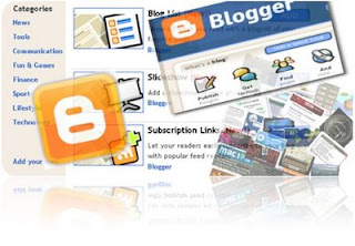 blogger post titles only homepage