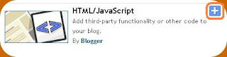 add html javascript blogger