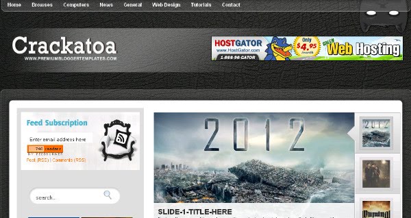 Best Blogger Templates Best Magazine Blogger Templates
