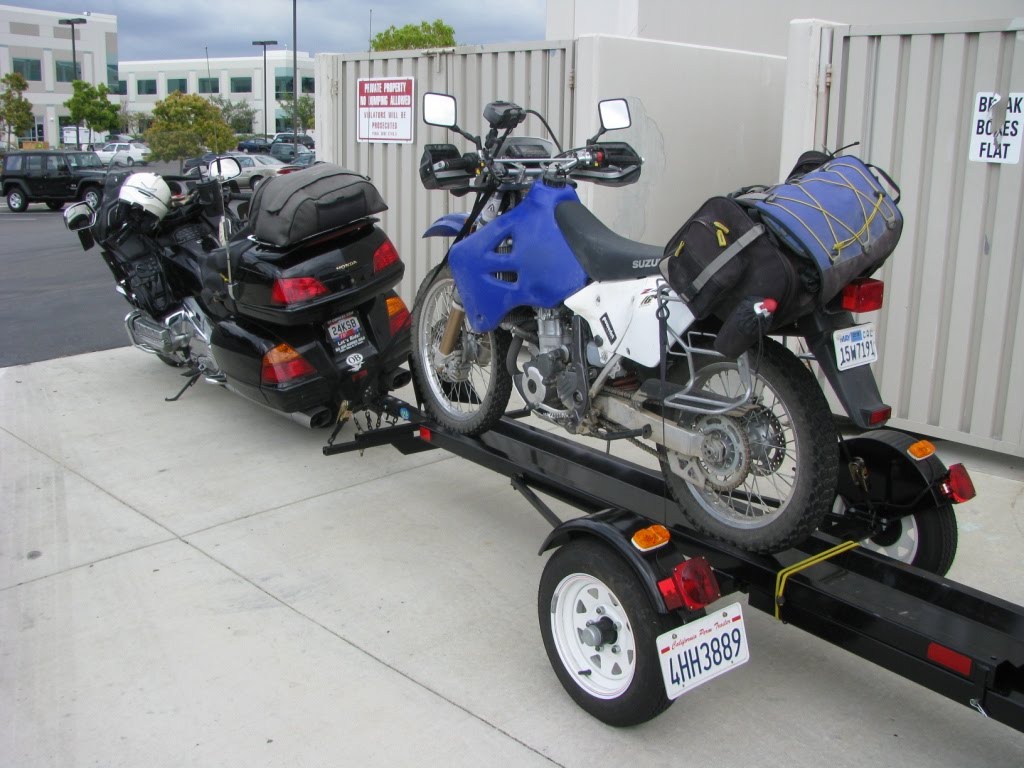 Honda Goldwing эвакуатор