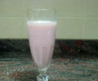 Batido De Yogur Y Melocoton