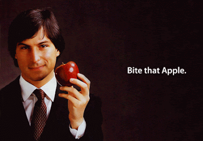 steve jobs de joven muerde la manzana steve jobs de joven muerde la manzana
