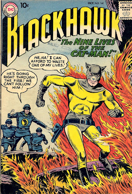 Silver Age Comics: Catman--Batman's Swipe of Blackhawk?