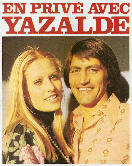 THE VINTAGE FOOTBALL CLUB WAGs RETRO. Hector Yazalde et sa miss.