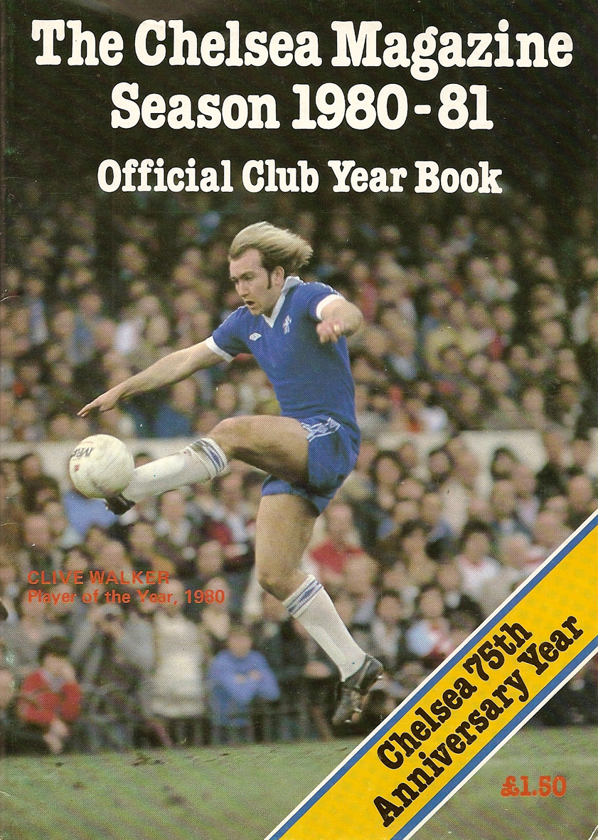 THE VINTAGE FOOTBALL CLUB CHELSEA F.C YEARBOOK 198081.