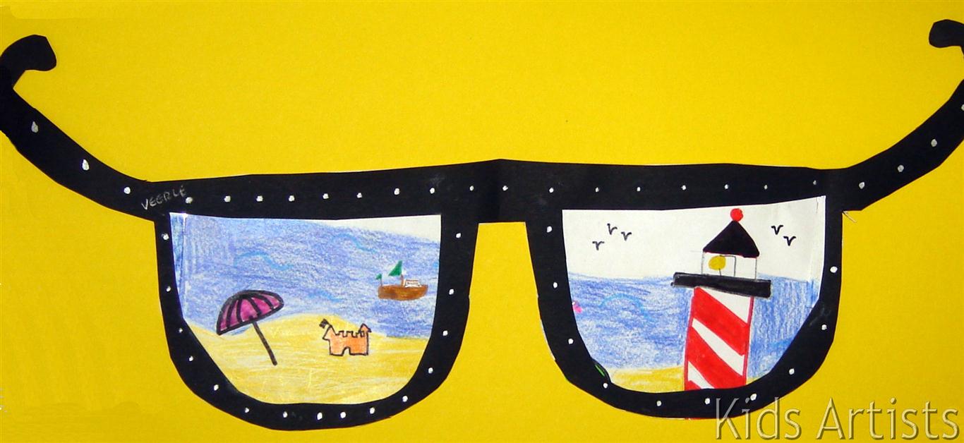 Kids Artists Sunglasses