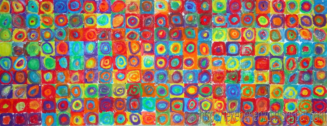 schilderij met cirkels schilderij met cirkels