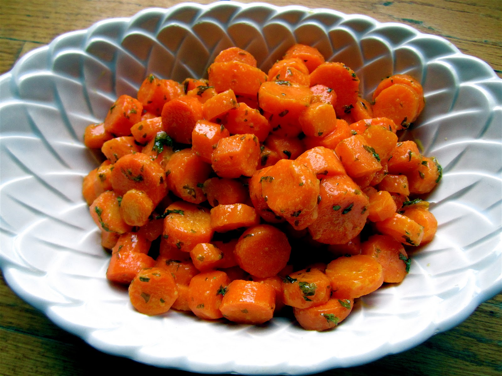 Stephanie Cooks Garlic Ginger Glazed Carrots